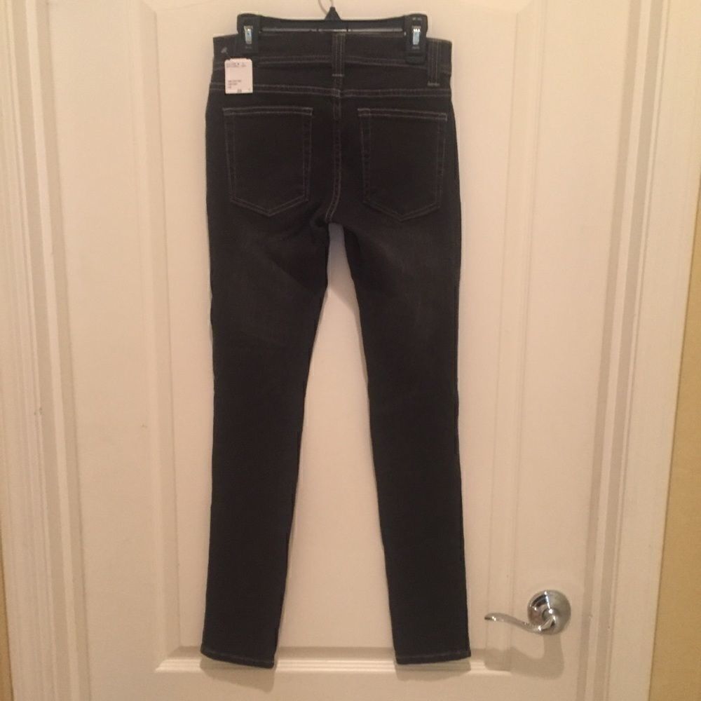 2.1 Denim Dark Gray Skinny Jeans - Picture 7 of 7